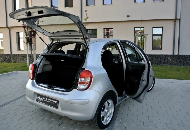 Nissan Micra 1.2i* РЕГИСТРИРАН* КЛИМАТРОНИК* АВТОПИЛОТ* EURO 5, снимка 9 - Автомобили и джипове - 56208877