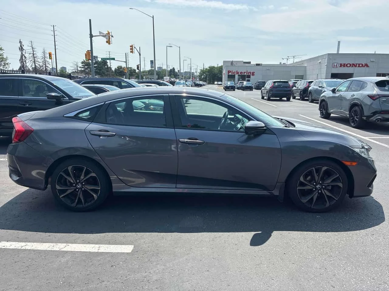 Honda Civic * Sport * CARFAX * ДИСТРОНИК * ПОДГРЕВ * , снимка 3 - Автомобили и джипове - 55350337