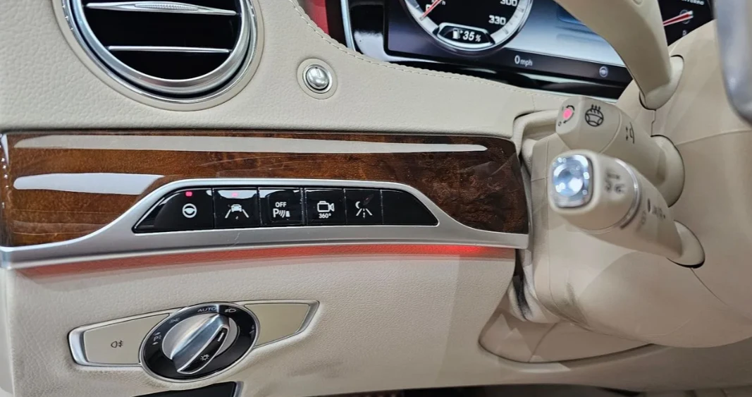 Mercedes-Benz S 63 AMG * Обдух* Масаж* 360* HUD* 3D BURMESTER* , снимка 9 - Автомобили и джипове - 55587531