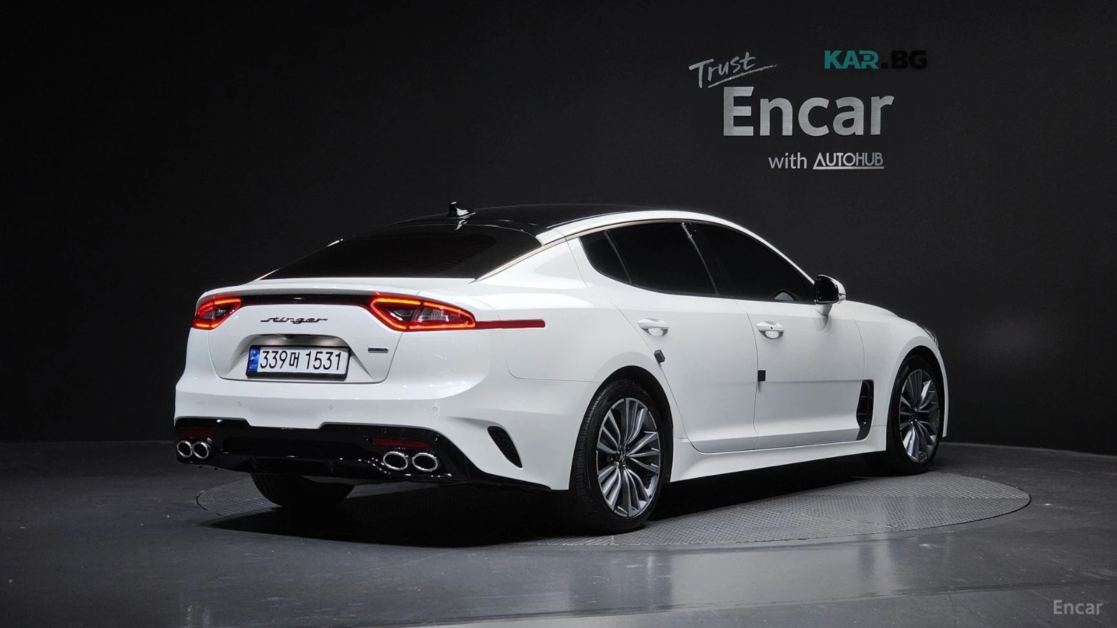 Kia Stinger 2.0 GT TURBO* PLATINUM* ОБДУХ* AWD* 360* ХЕДЪП*  , снимка 2 - Автомобили и джипове - 55903363