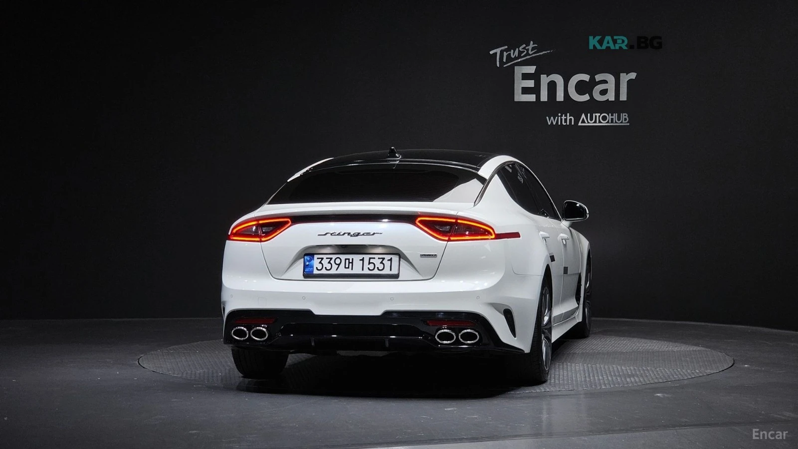 Kia Stinger 2.0 GT TURBO* PLATINUM* ОБДУХ* AWD* 360* ХЕДЪП*  , снимка 4 - Автомобили и джипове - 55903363