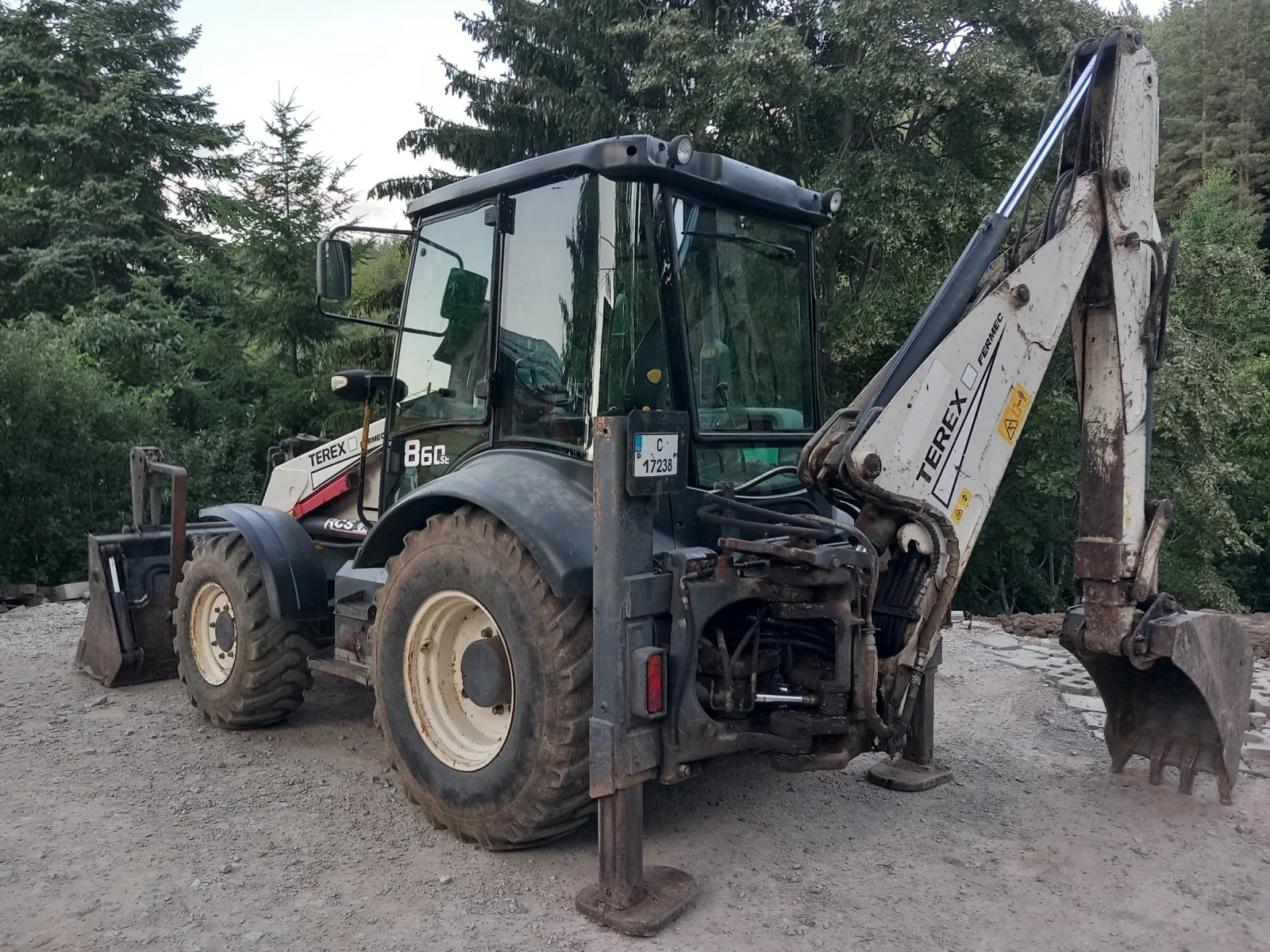 Багер Terex 860, снимка 5 - Индустриална техника - 55656664