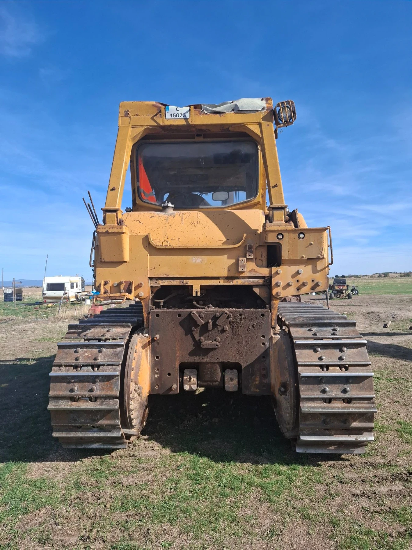 Булдозер Komatsu D155, снимка 4 - Индустриална техника - 56121631