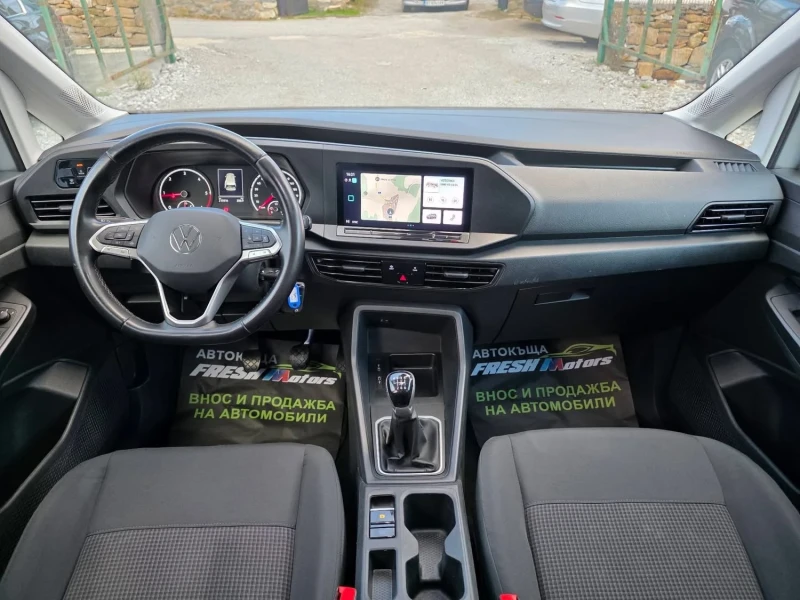 VW Caddy 2.0TDI 102K.C. / НАВИ / КЛИМАТРОНИК / ПЪТНИЧЕСКИ, снимка 5 - Автомобили и джипове - 52557596