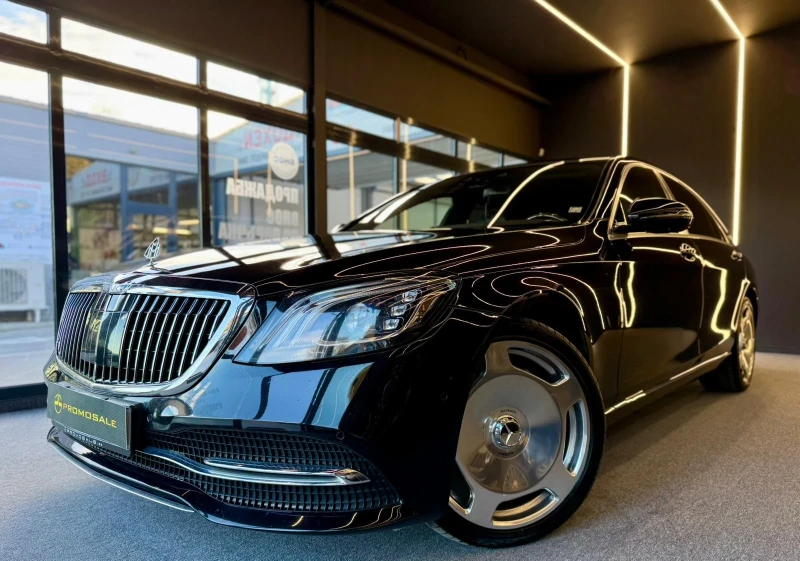 Maybach S 560 Long* 4Matic* Обдух* Burm* Лизинг* Pano, снимка 3 - Автомобили и джипове - 53076729