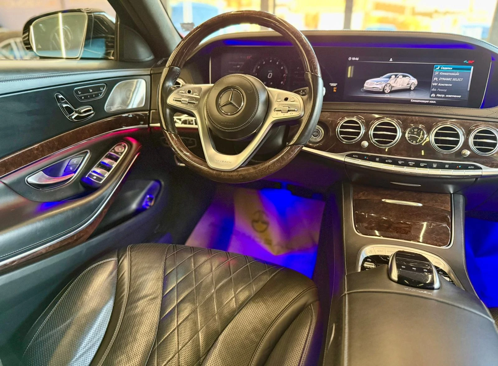 Maybach S 560 Long* 4Matic* Обдух* Burm* Лизинг* Pano - изображение 9