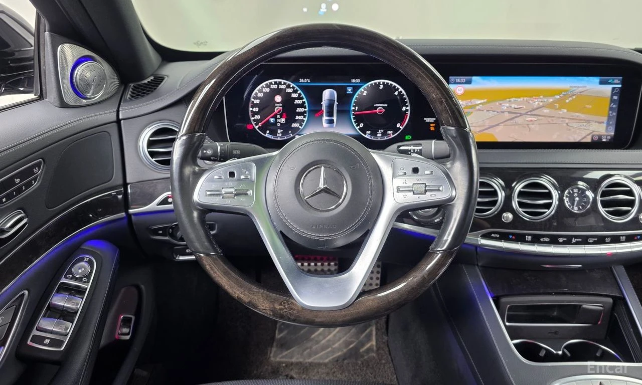 Mercedes-Benz S 350 4MATIC* AMG* LINE* ОБДУХВАНЕ* 360* КАМЕРИ* МАСАЖ* , снимка 6 - Автомобили и джипове - 54611848