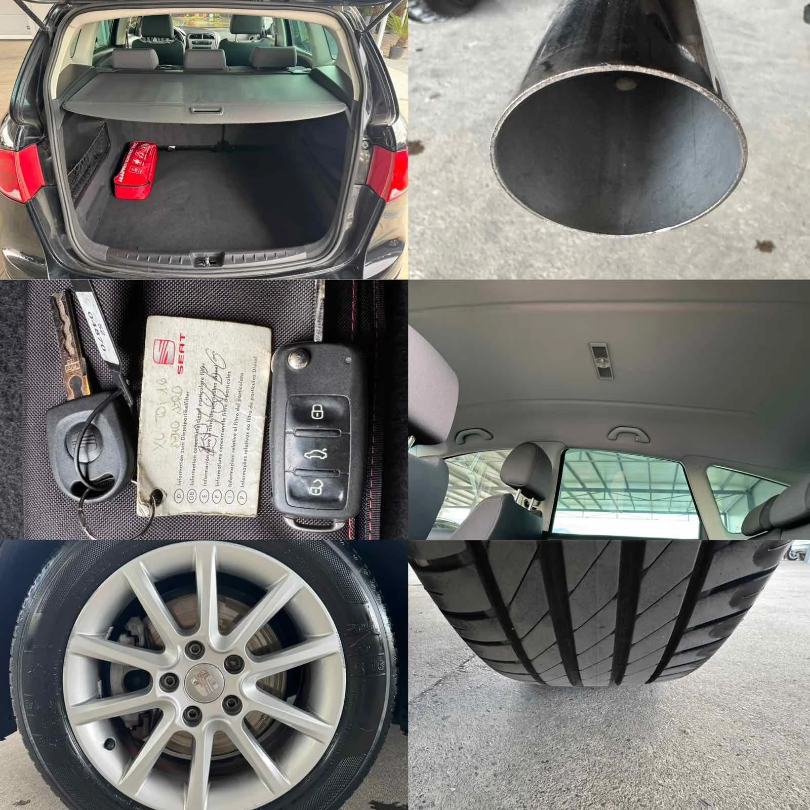 Seat Altea XL* TDI* 105ps* KЛИМАТРОНИК* АВТОПИЛОТ, снимка 17 - Автомобили и джипове - 55611157