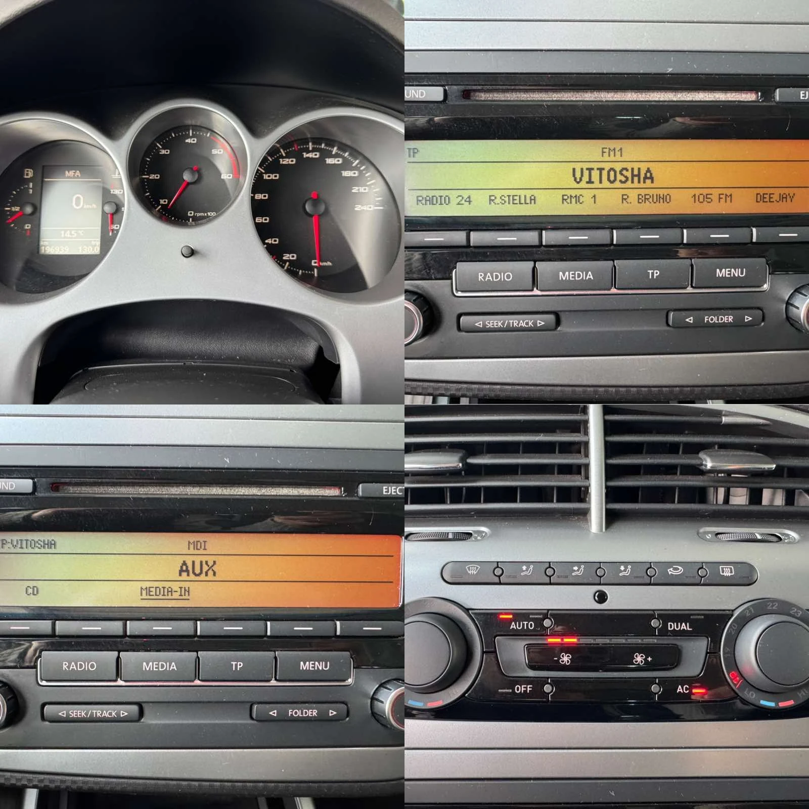 Seat Altea XL* TDI* 105ps* KЛИМАТРОНИК* АВТОПИЛОТ, снимка 15 - Автомобили и джипове - 55611157