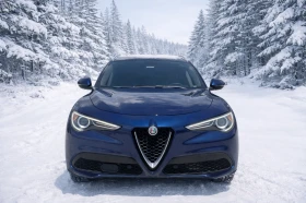 Alfa Romeo Stelvio TI Sport 2.0 Montecarlo Blue, снимка 1