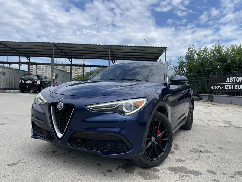 Alfa Romeo Stelvio TI 2.0 Montecarlo Blue, снимка 3 - Автомобили и джипове - 52557607