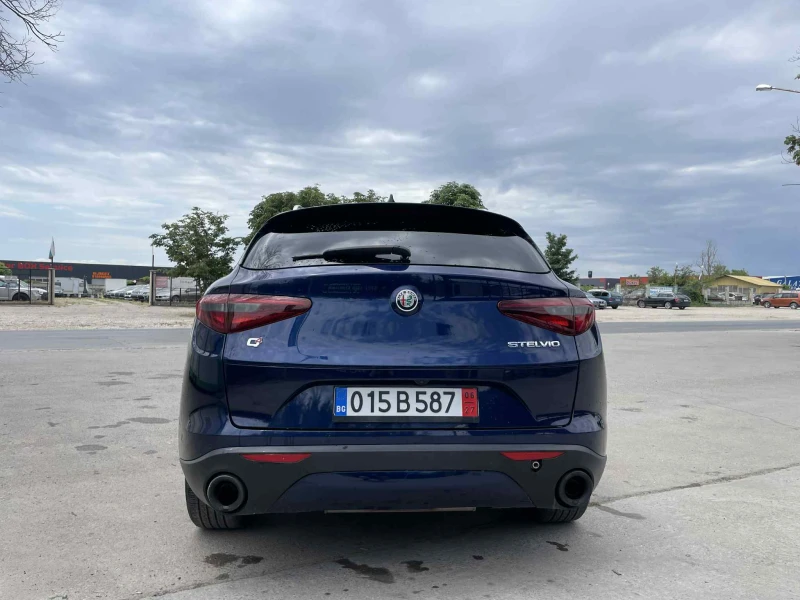 Alfa Romeo Stelvio TI 2.0 Montecarlo Blue, снимка 5 - Автомобили и джипове - 52557607