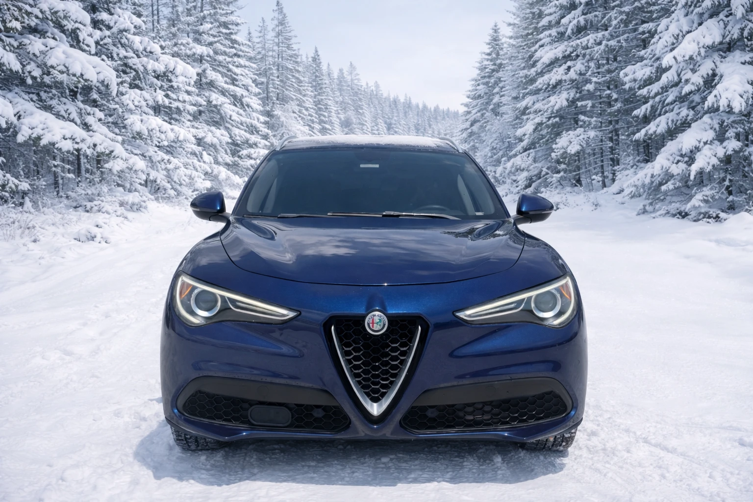 Alfa Romeo Stelvio TI 2.0 Montecarlo Blue, снимка 1