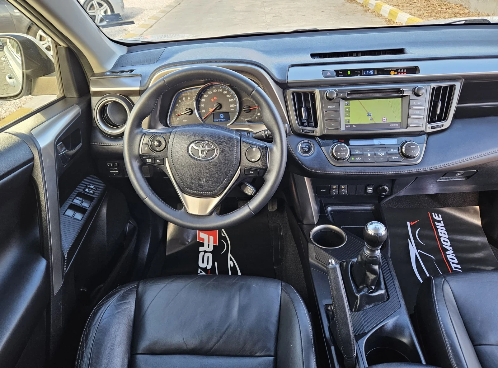 Toyota Rav4 Navi 4x4 Кожа Камера D4D Евро5B - изображение 10