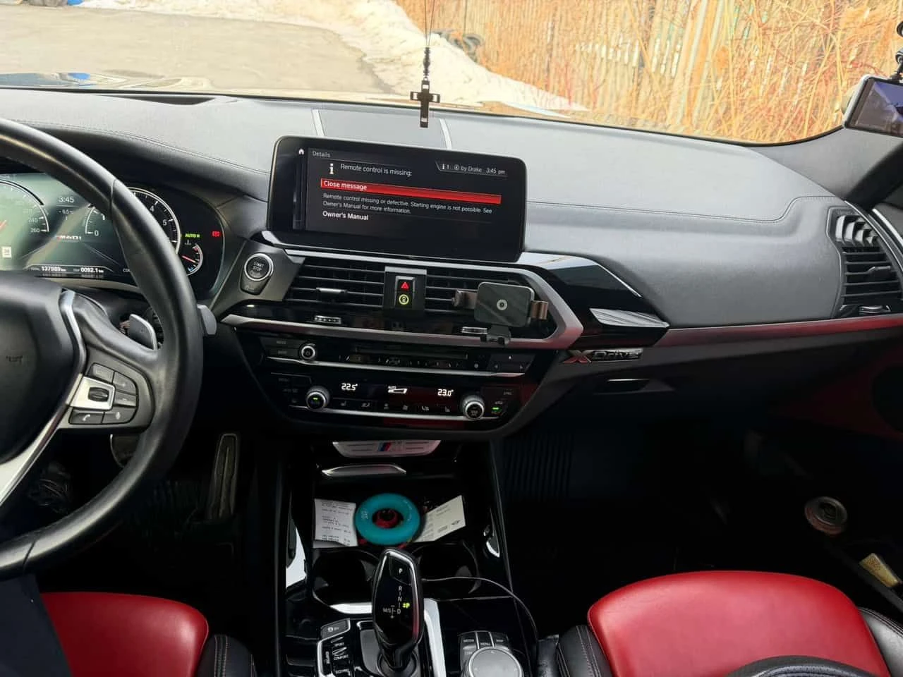 BMW X3 * M40i * ЧЕРВЕН САЛОН * ХЕД-ЪП* ПАНОРАМА*  - изображение 9