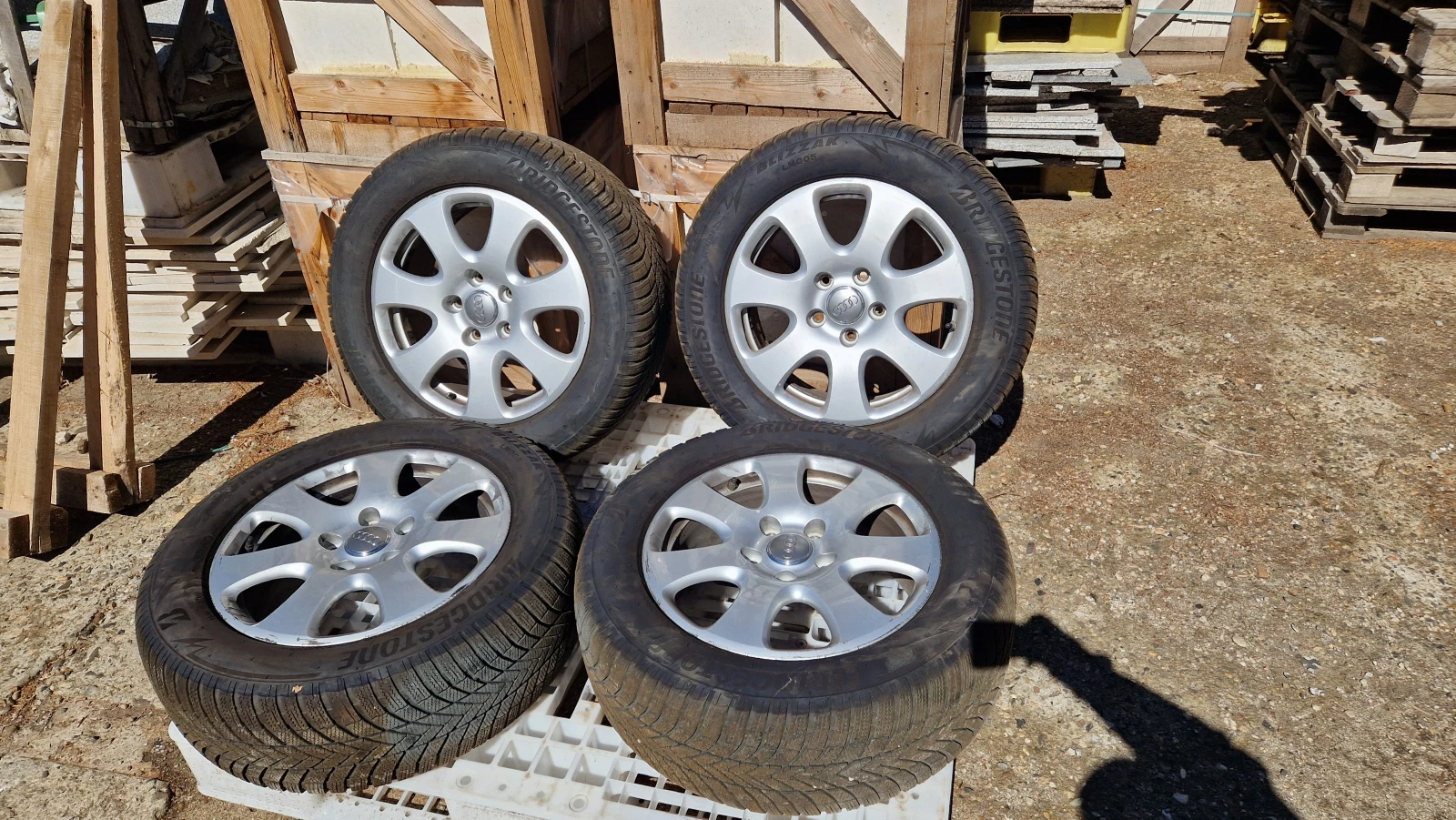 Гуми с джанти 255/55R18 за Audi Q7 | Mobile.bg — изображение 1