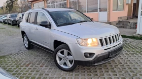 Jeep Compass 4X4 FULL ИЗКЛЮЧИТЕЛЕН СЕРВИ КНИЖ ОБСЛУЖ УНИКТ КОЖА, снимка 1