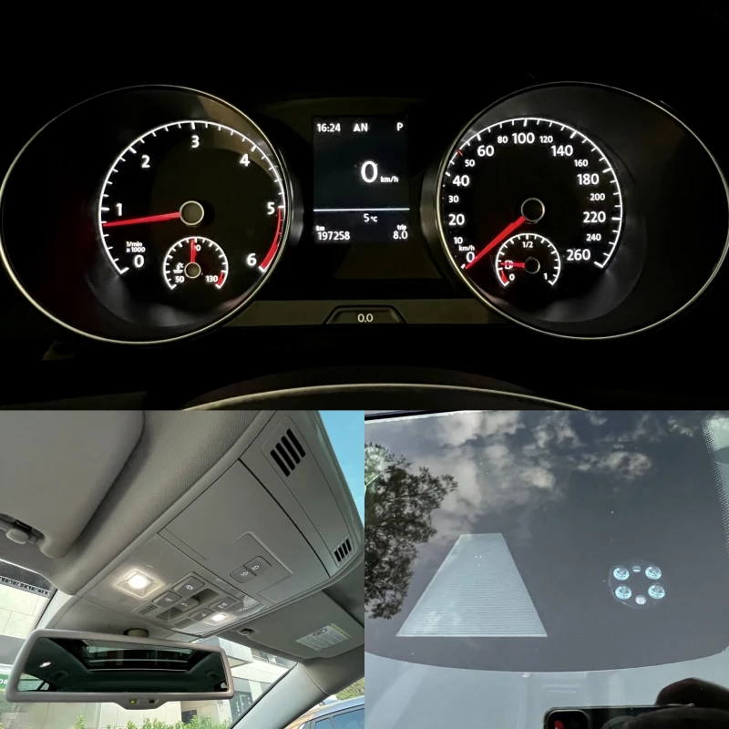 VW Golf 2.0 TDI 150к.с. SPORTSVAN HIGHLINE AUTOMATIC, снимка 15 - Автомобили и джипове - 52690950