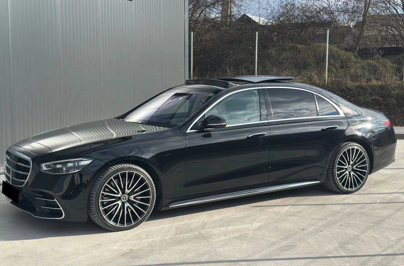 Mercedes-Benz S 400 d Long 4Matic AMG-Line, снимка 3 - Автомобили и джипове - 52731545