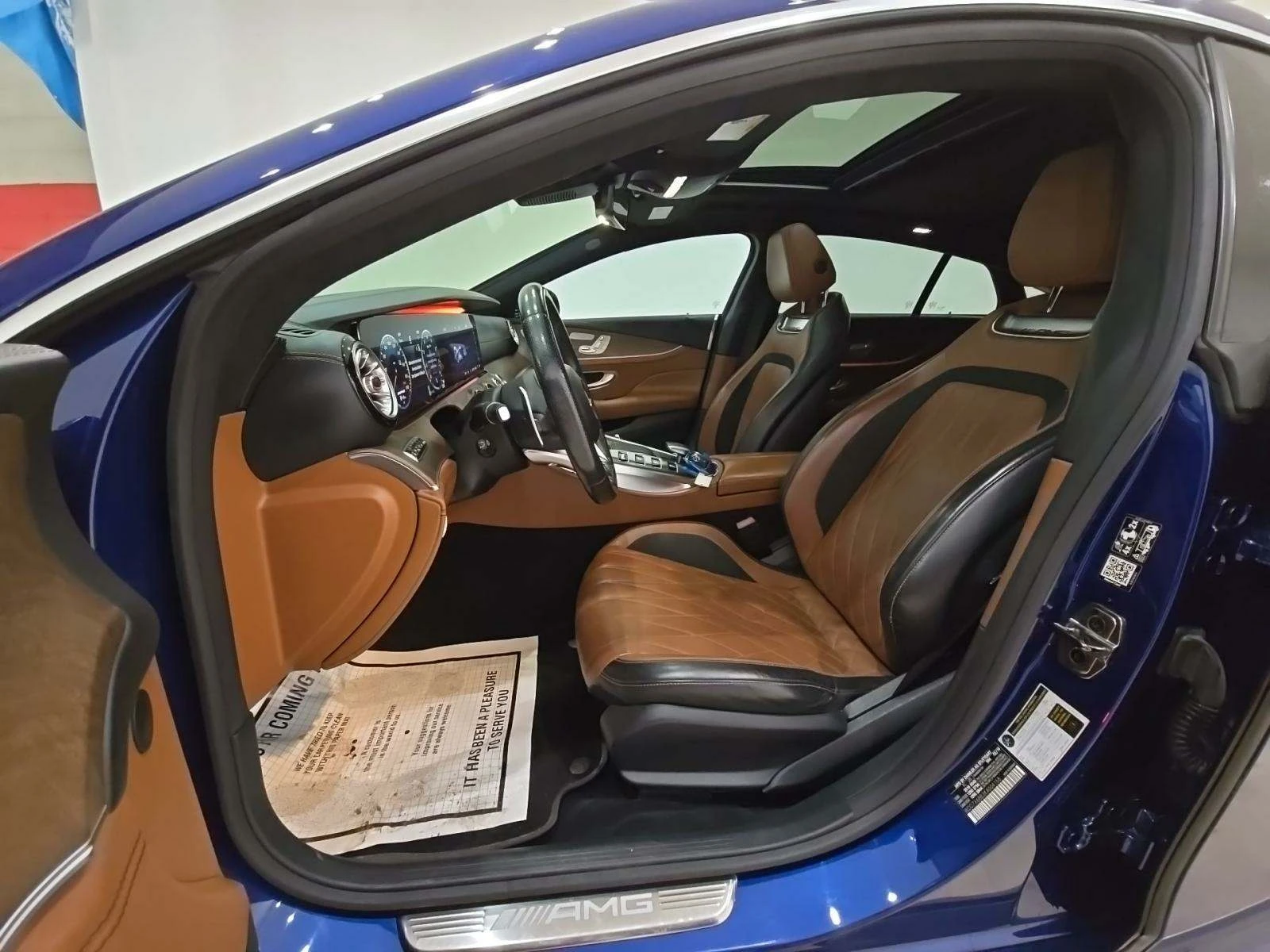 Mercedes-Benz AMG GT 53 AMG DESIGNO* BURAMSTER* МАСАЖ* ДИСТРО* 360* FUL - изображение 8