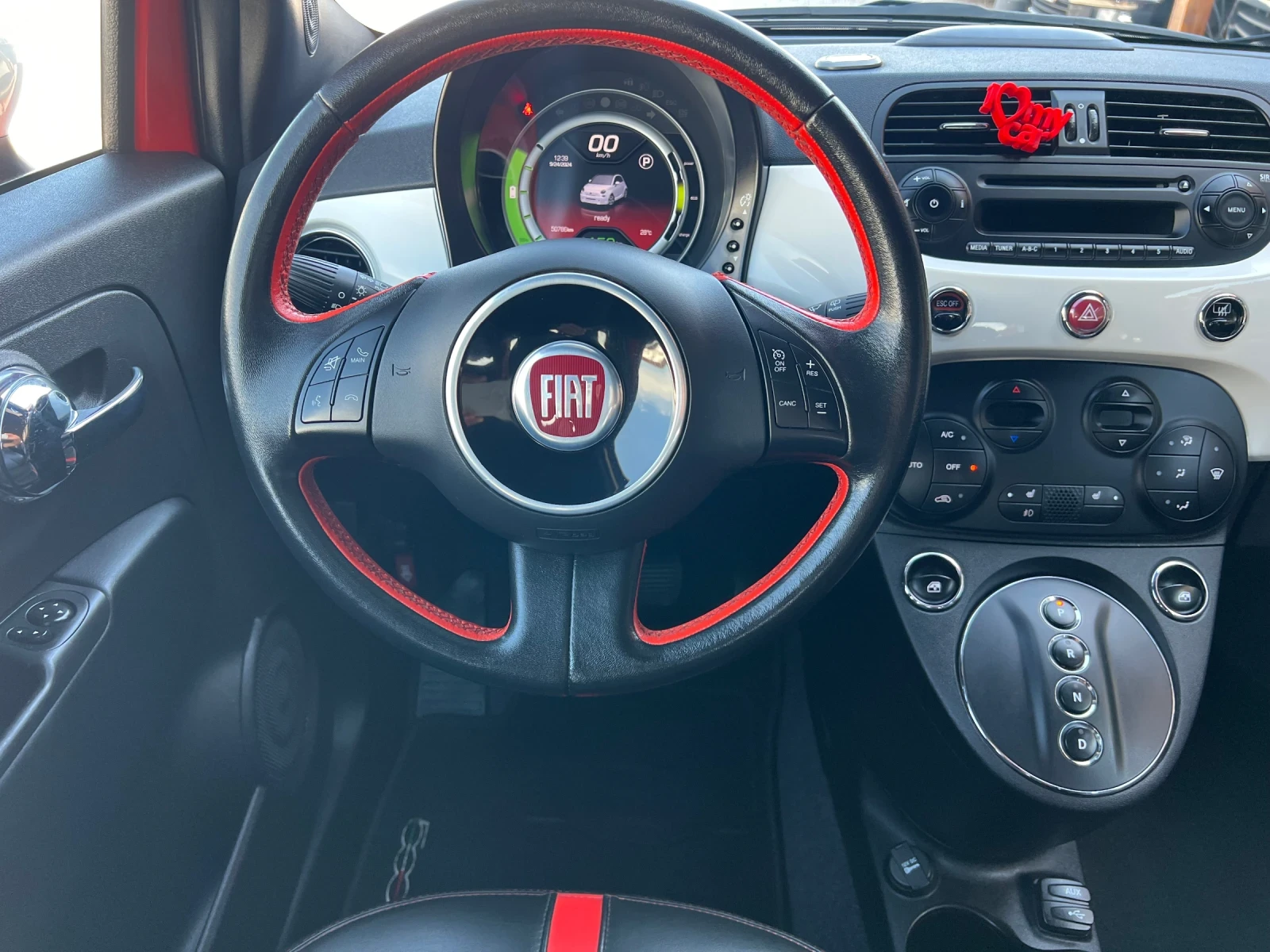 Fiat 500 АВТОМАТИК* 24KW* ЕЛЕКТРИЧЕСКИ - изображение 10