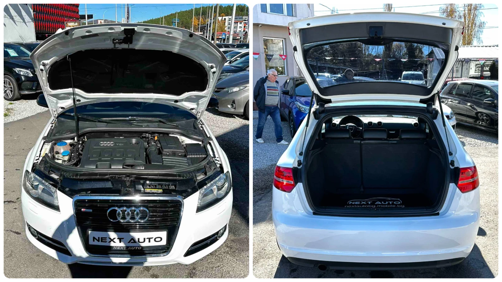 Audi A3 2.0TDI 140HP S LINE DSG EURO5A | Mobile.bg   15