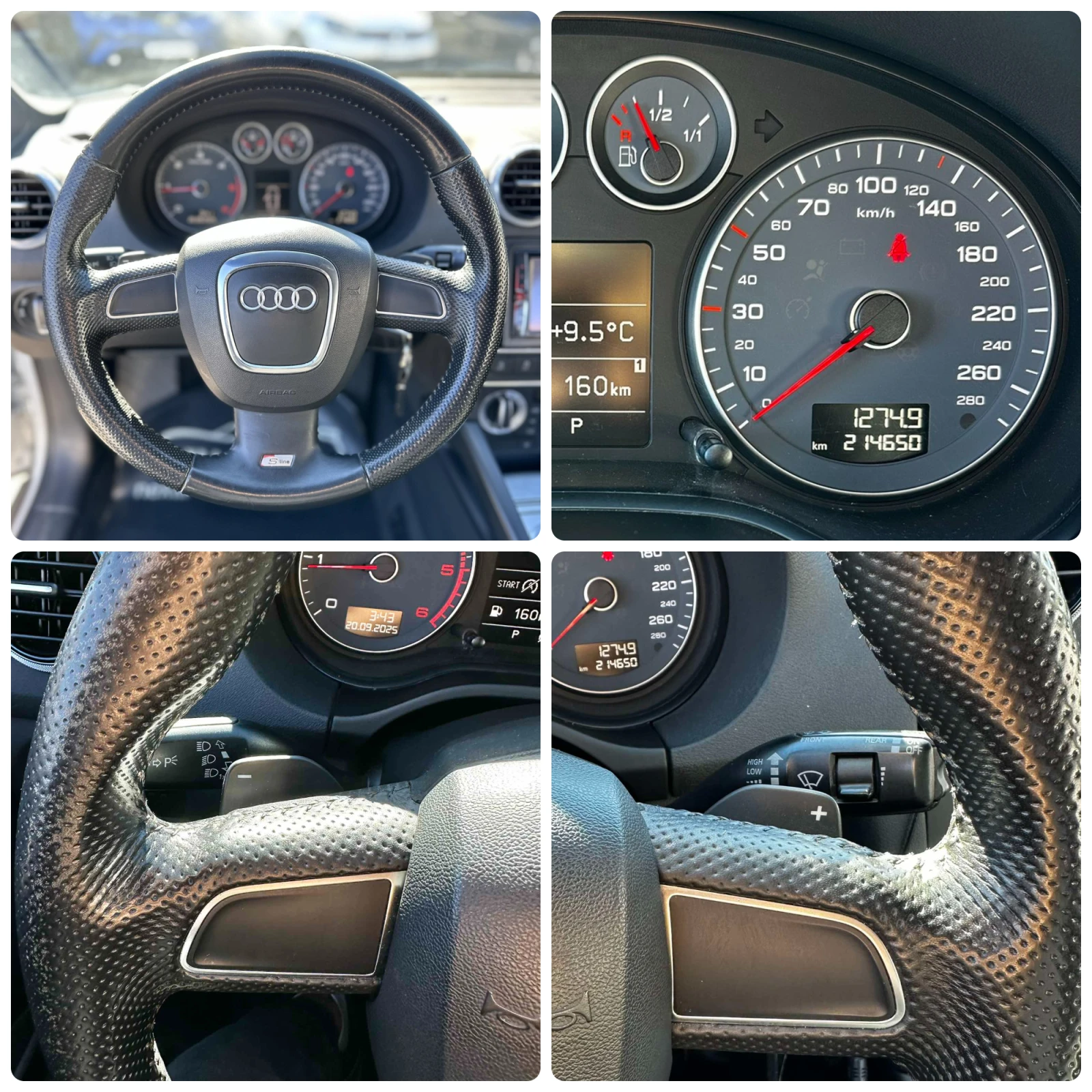 Audi A3 2.0TDI 140HP S LINE DSG EURO5A | Mobile.bg   13