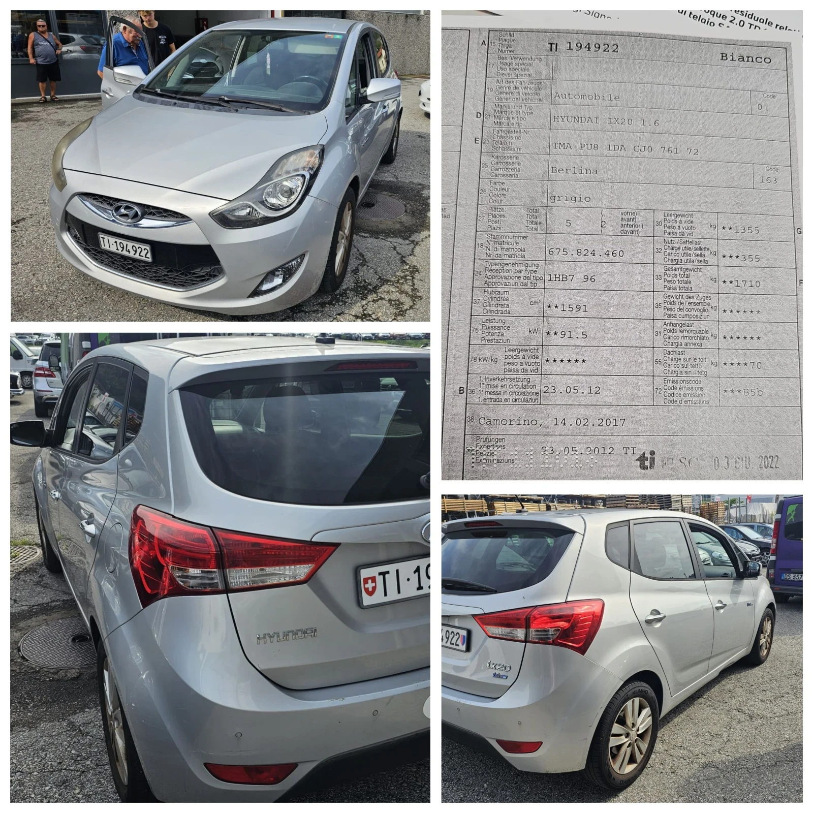 Hyundai Ix20 1.6i SWISS EDITION 130000km | Mobile.bg — изображение 17