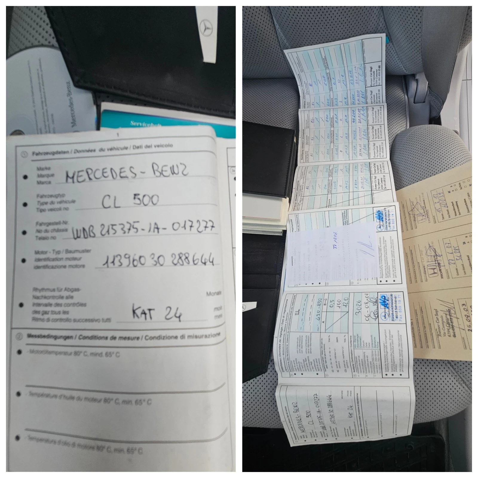 Mercedes-Benz CL 500 SWISS EDITION 89000KM , снимка 17 - Автомобили и джипове - 53859505