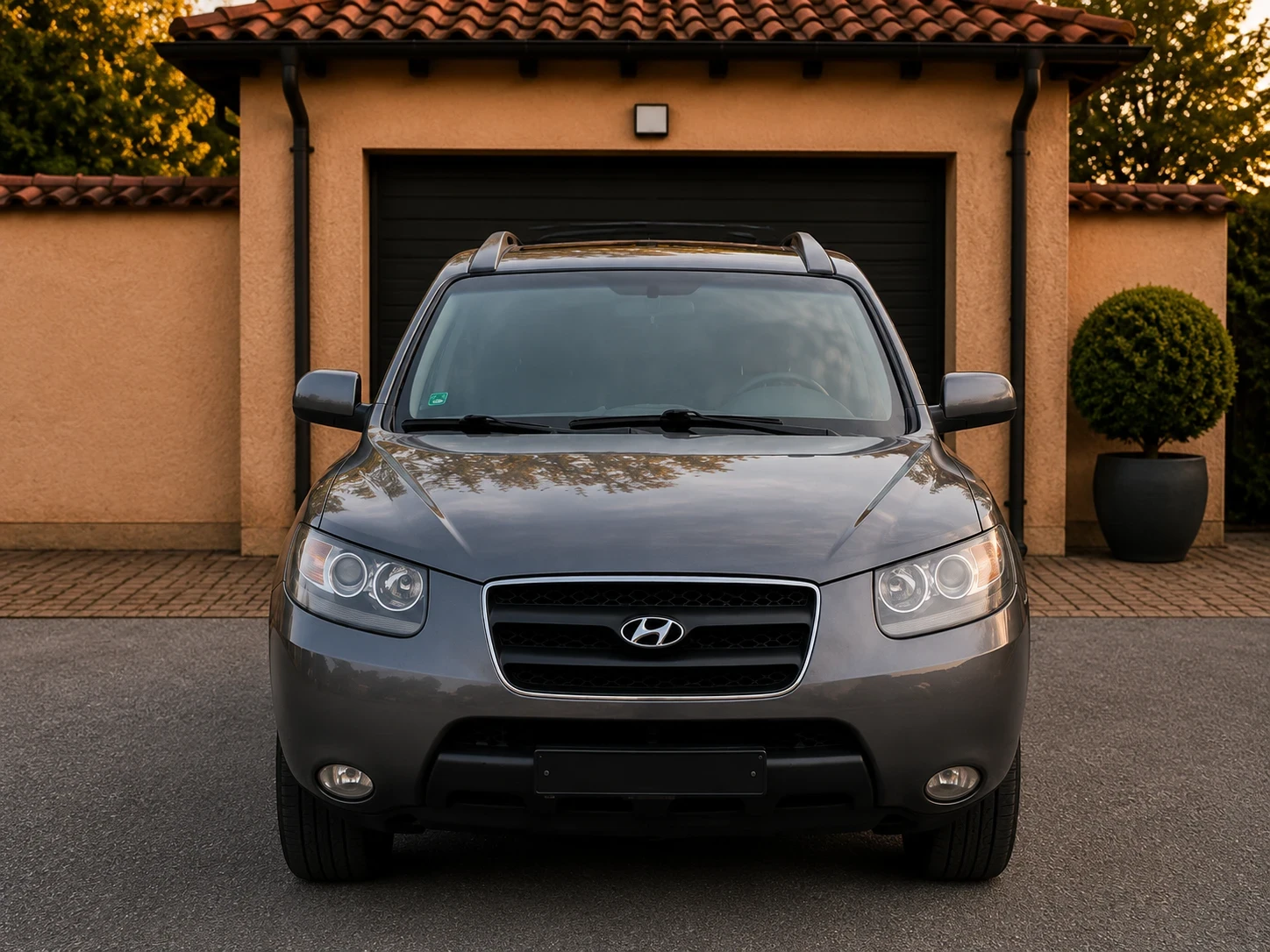 Hyundai Santa fe 2.7, Бензин-ГАЗ, ГЕРМАНИЯ, снимка 5 - Автомобили и джипове - 54740841