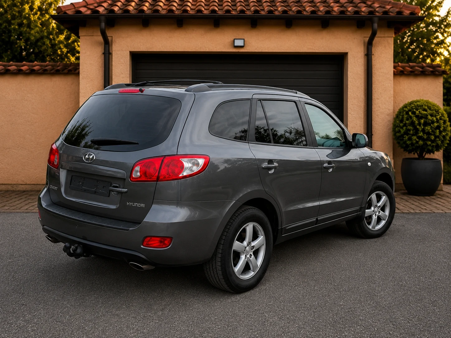 Hyundai Santa fe 2.7, Бензин-ГАЗ, ГЕРМАНИЯ, снимка 4 - Автомобили и джипове - 54740841
