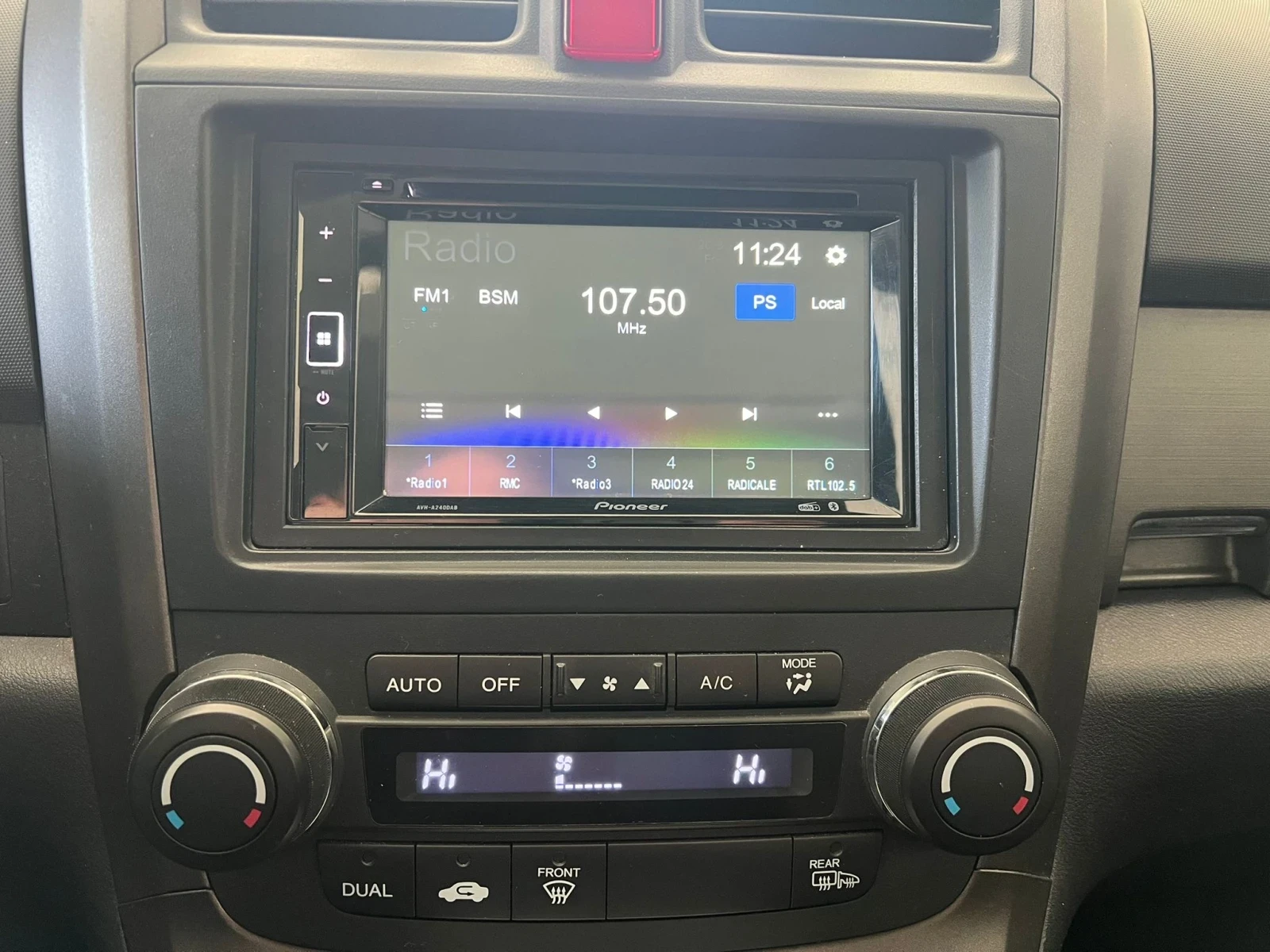 Honda Cr-v 2.2 дизел кожа нави панорама , снимка 12 - Автомобили и джипове - 54998134
