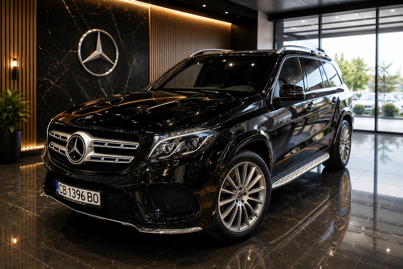 Mercedes-Benz GLS 350 AMG TV 9g tronic keyless distronic 153000km