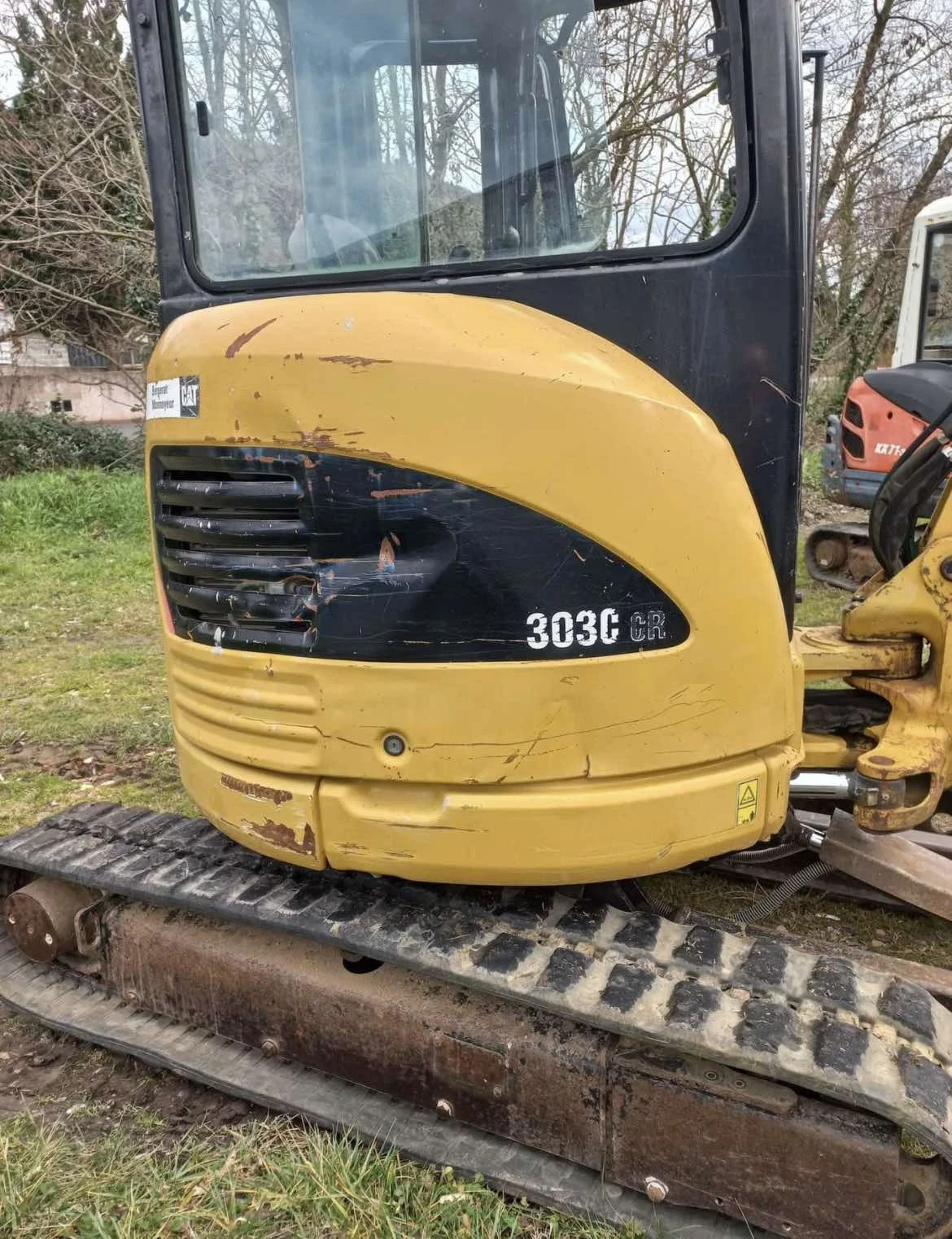 Багер Caterpillar 303C, снимка 2 - Индустриална техника - 53899414