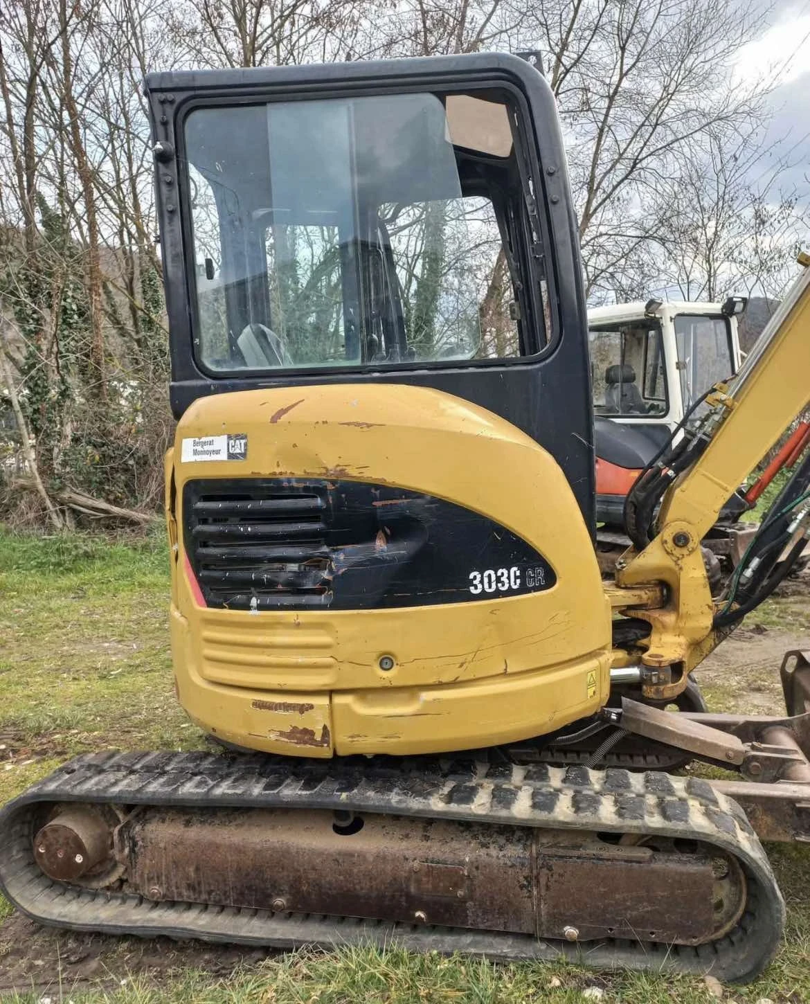 Багер Caterpillar 303C, снимка 5 - Индустриална техника - 53899414