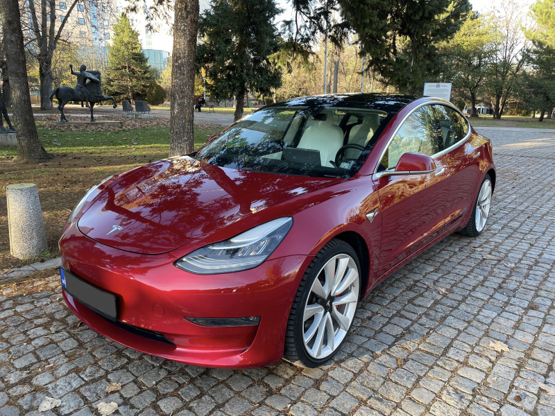 Tesla Model 3 Performance, FSD, Premium, снимка 2 - Автомобили и джипове - 45580614
