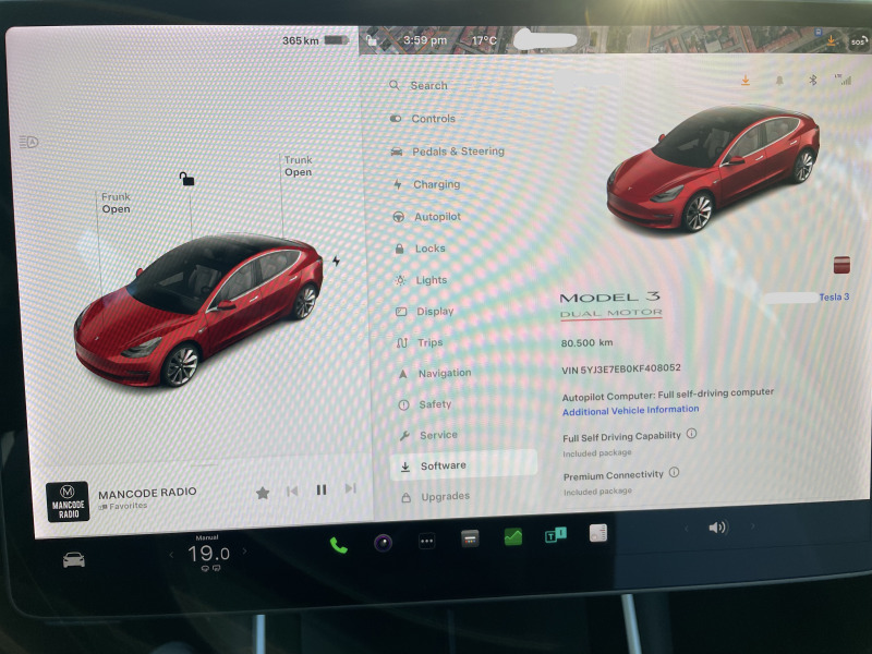 Tesla Model 3 Performance, FSD, Premium, снимка 14 - Автомобили и джипове - 45580614