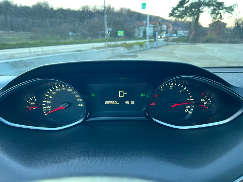 Peugeot 308 1.6HDI-115кс, снимка 12 - Автомобили и джипове - 52913837
