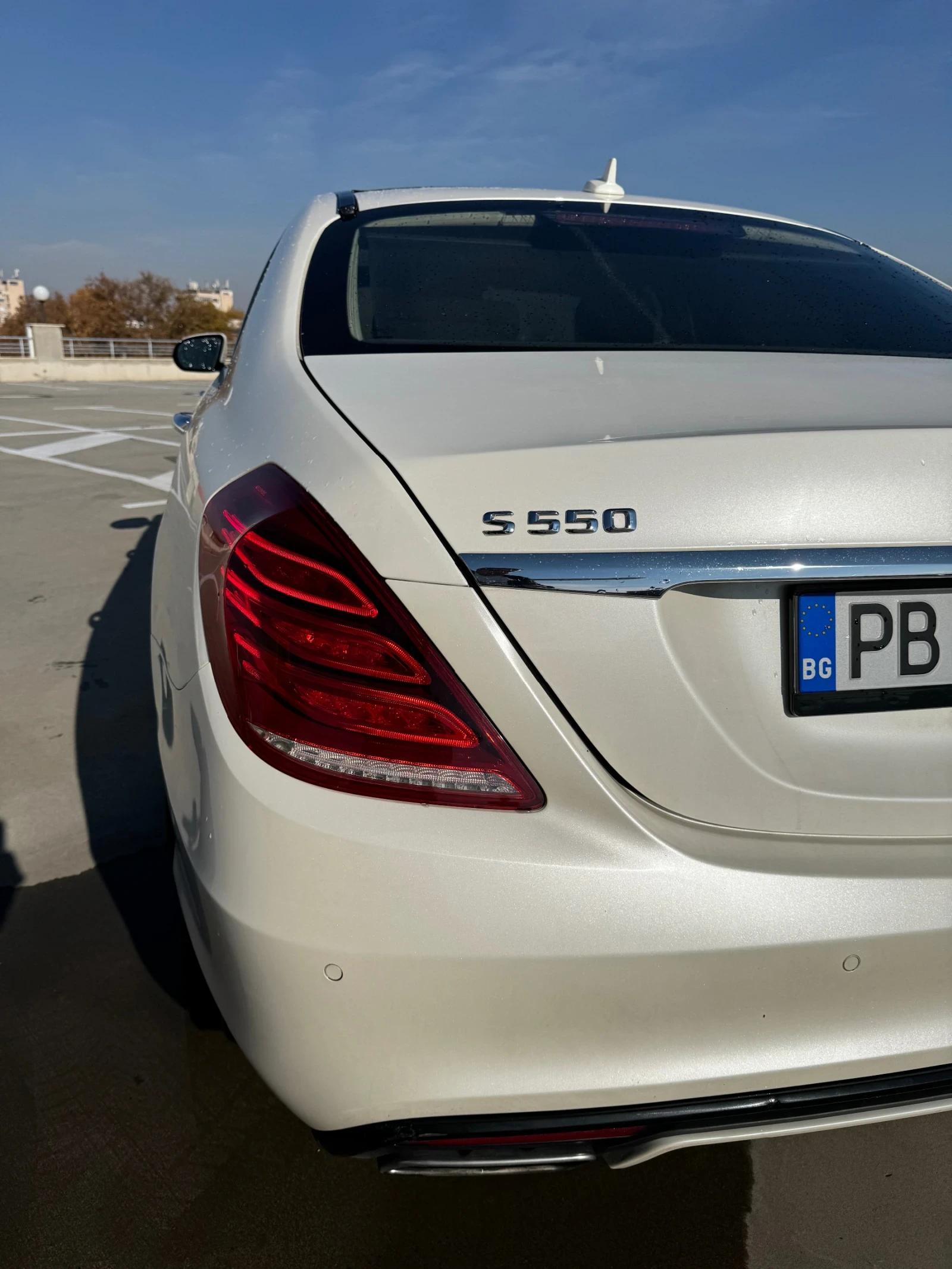 Mercedes-Benz S 550 Mercedes S550 AMG Бяла Перла, Headup, Distronic - изображение 7