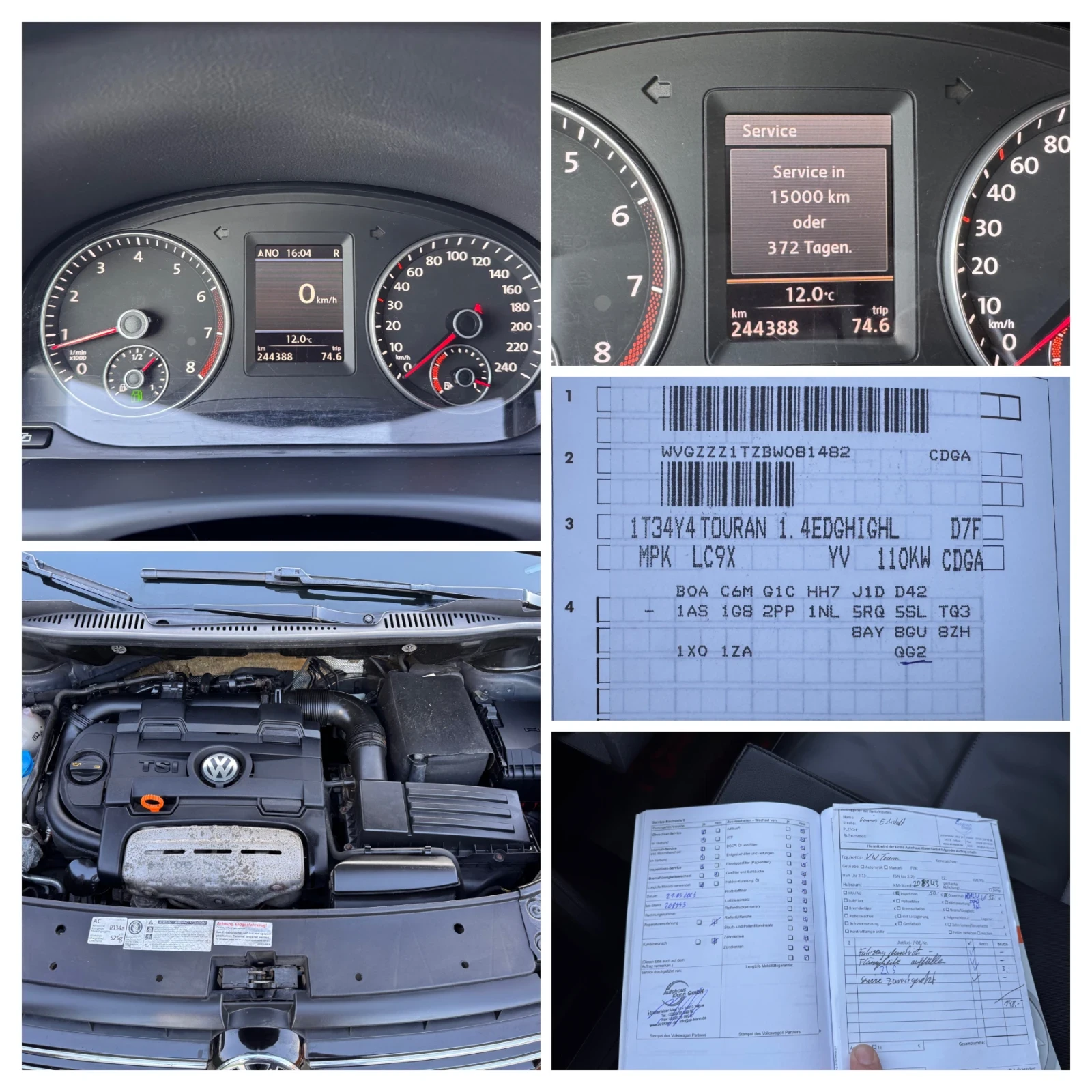 VW Touran 1.4TSI/./KAMERA/TEMPOMAT/NEW TUV//// | Mobile.bg   17