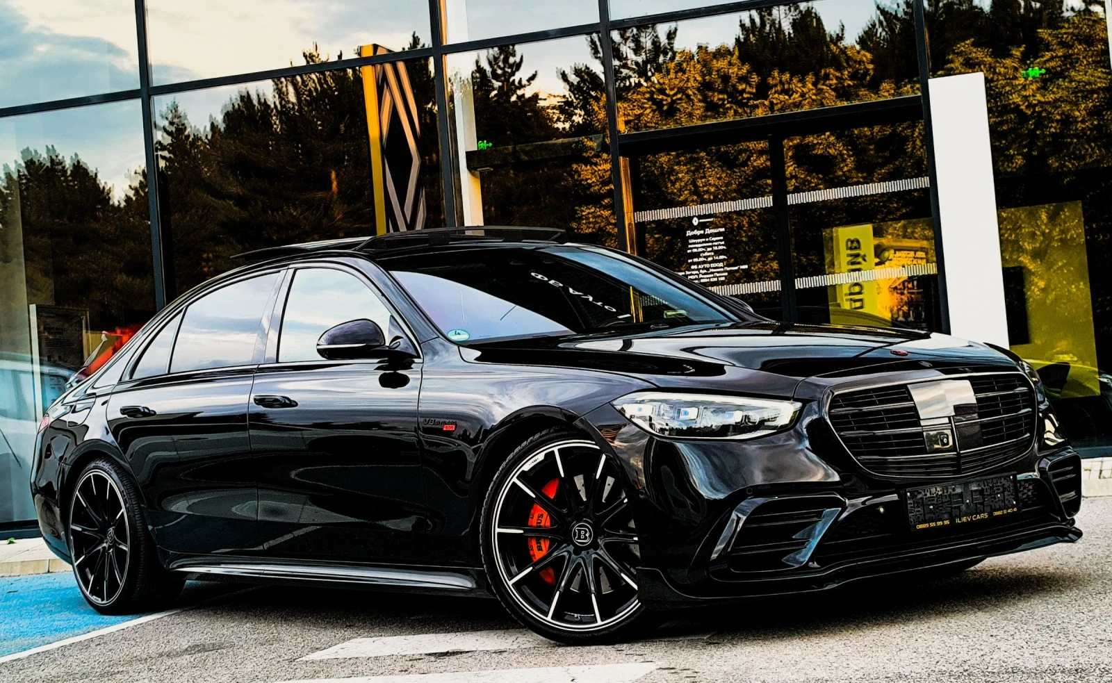 Mercedes-Benz S 400 D* LONG* BRABUS* PANO* 4M* 9G* FULLMAX, снимка 4 - Автомобили и джипове - 54933732