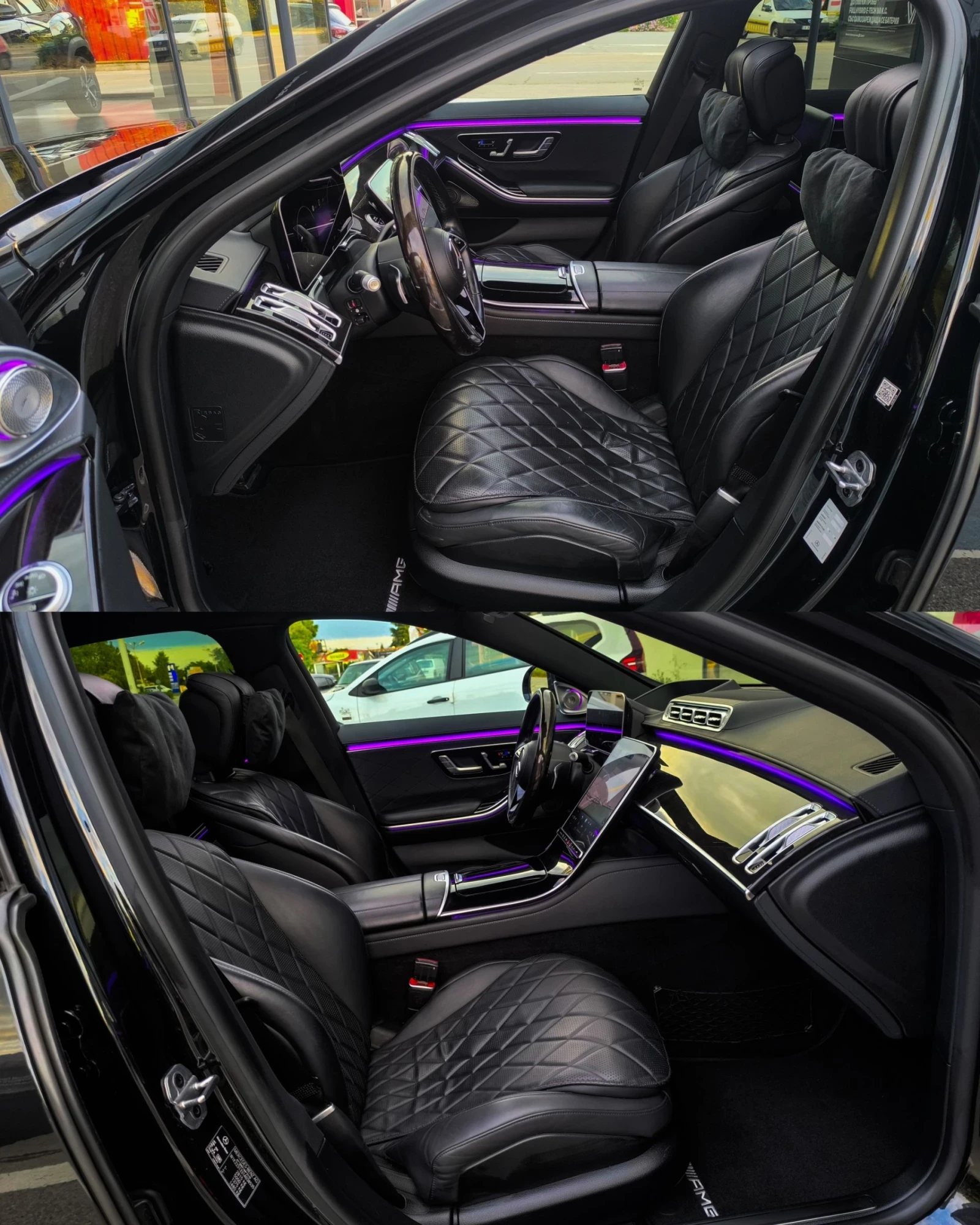 Mercedes-Benz S 400 D* LONG* BRABUS* PANO* 4M* 9G* FULLMAX, снимка 9 - Автомобили и джипове - 54933732