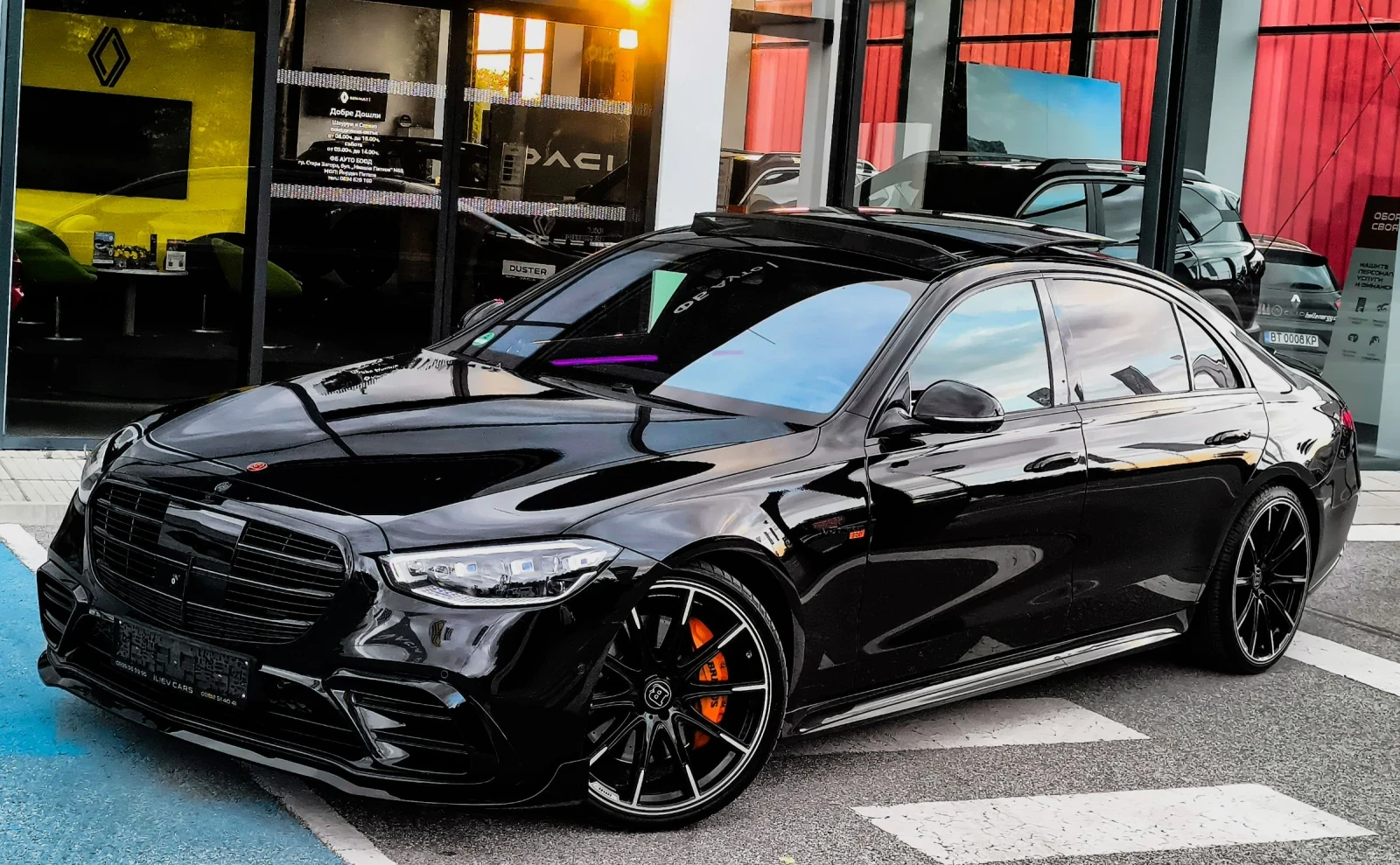 Mercedes-Benz S 400 D* LONG* BRABUS* PANO* 4M* 9G* FULLMAX, снимка 2 - Автомобили и джипове - 54933732