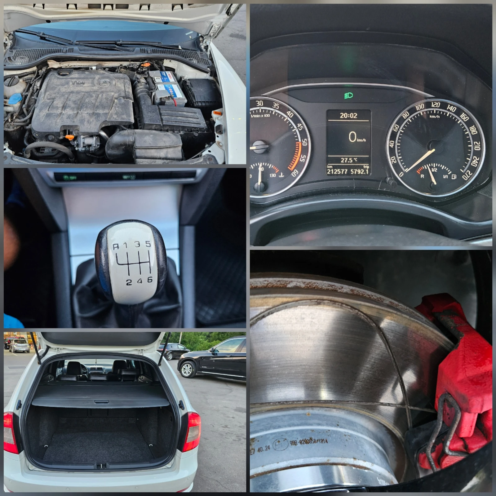 Skoda Octavia 2.0 TDI VRS/KOJA/NAVIG/ TOP SUSTOQNIE, снимка 16 - Автомобили и джипове - 55781343