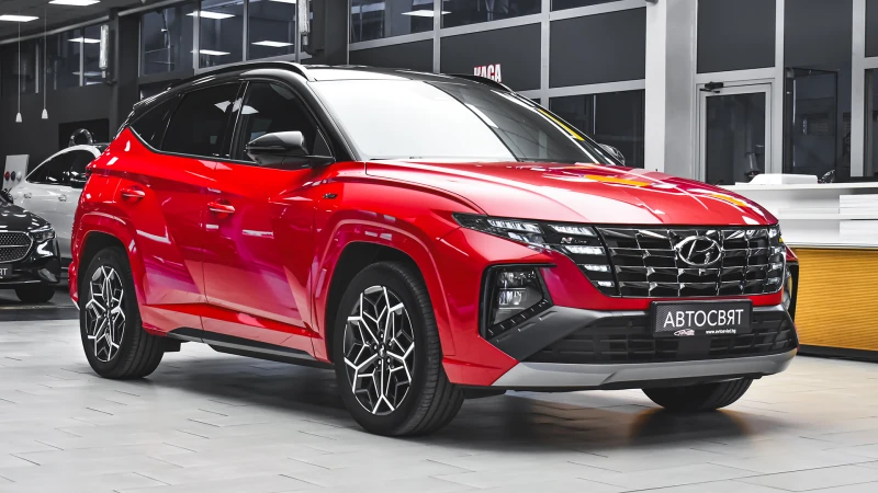 Hyundai Tucson 1.6 T-GDi N LINE Plug-in Hybrid 4x4 Automatic, снимка 5 - Автомобили и джипове - 51923302