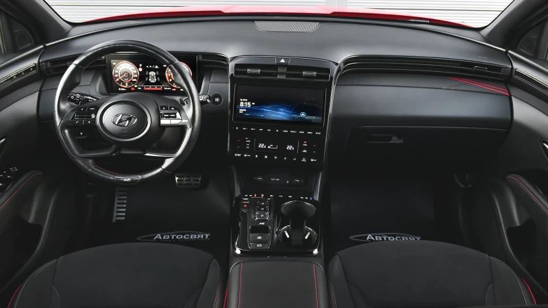 Hyundai Tucson 1.6 T-GDi N LINE Plug-in Hybrid 4x4 Automatic, снимка 8 - Автомобили и джипове - 51923302