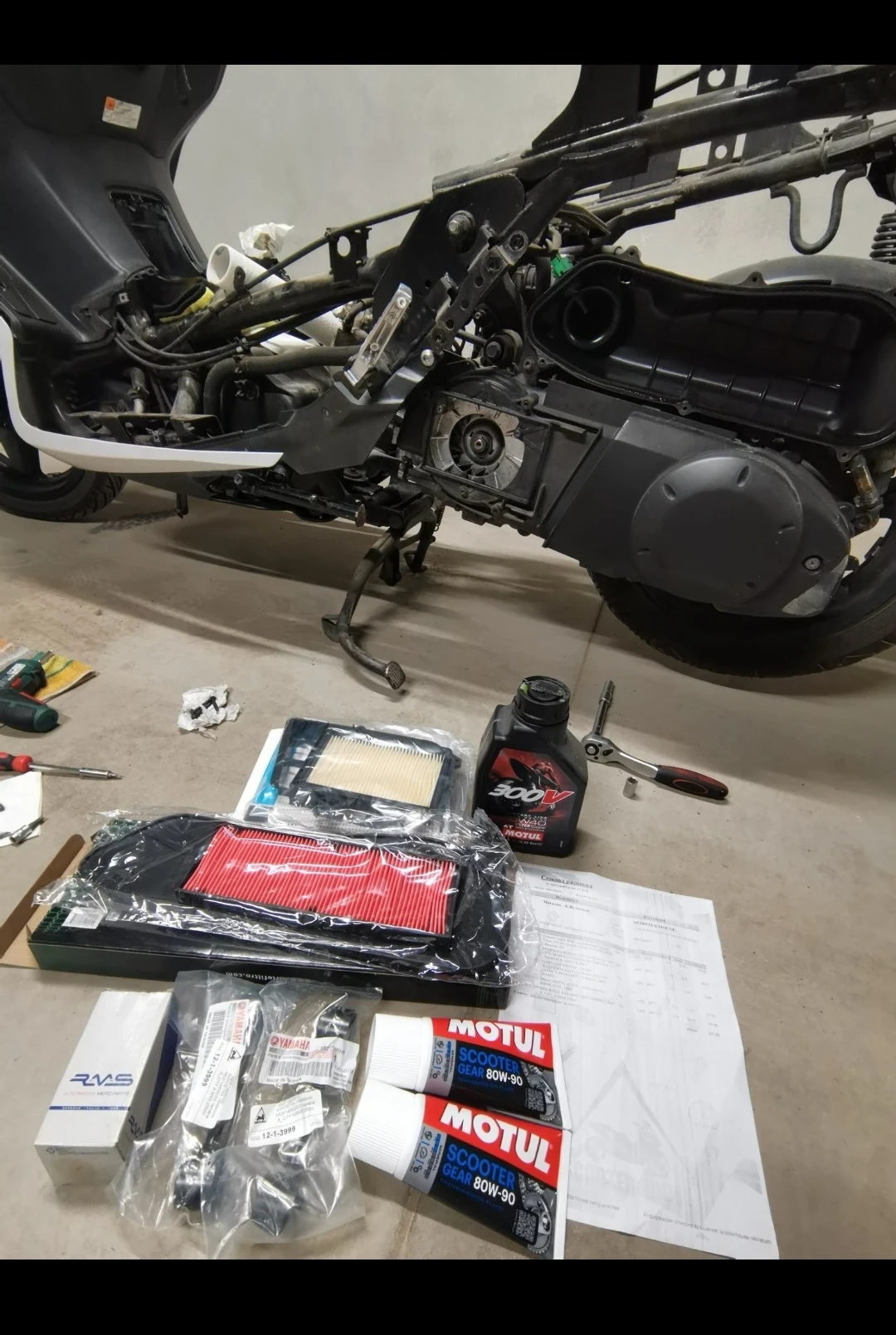 Yamaha X-max  - изображение 5