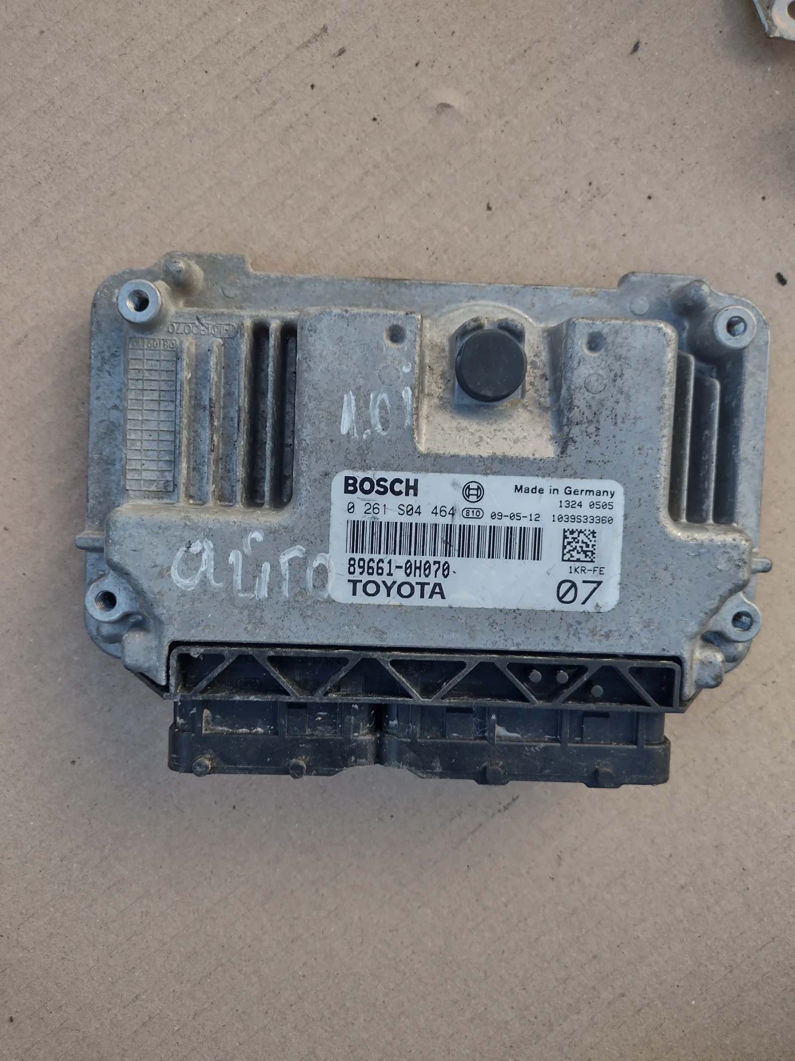 89661-0H070 компютър двигател за TOYOTA AYGO   Bosch 0 261 S04 464 | Mobile.bg — изображение 1