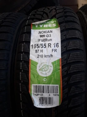 Гуми Зимни 195/55R16, снимка 2 - Гуми и джанти - 45863935