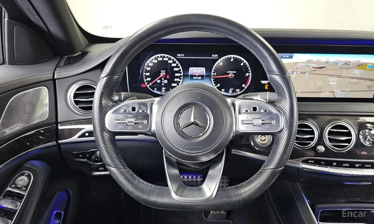 Mercedes-Benz S 350 4MATIC /ОБДУХВАНЕ/ПАНОРАМА/ДИСТРОНИК/360, снимка 13 - Автомобили и джипове - 55940414